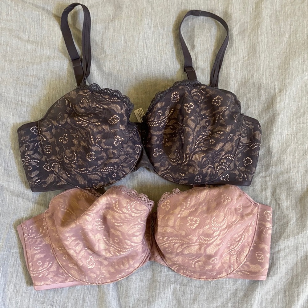 2 Enticing Lift Balconette Bras by Soma